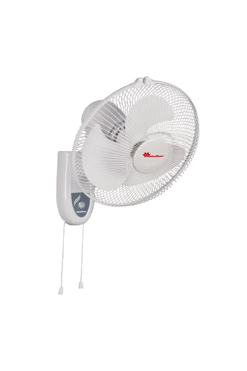 Khaitan Merlin 12" 300mm High Speed 3 Blade Wall Fan (White)
